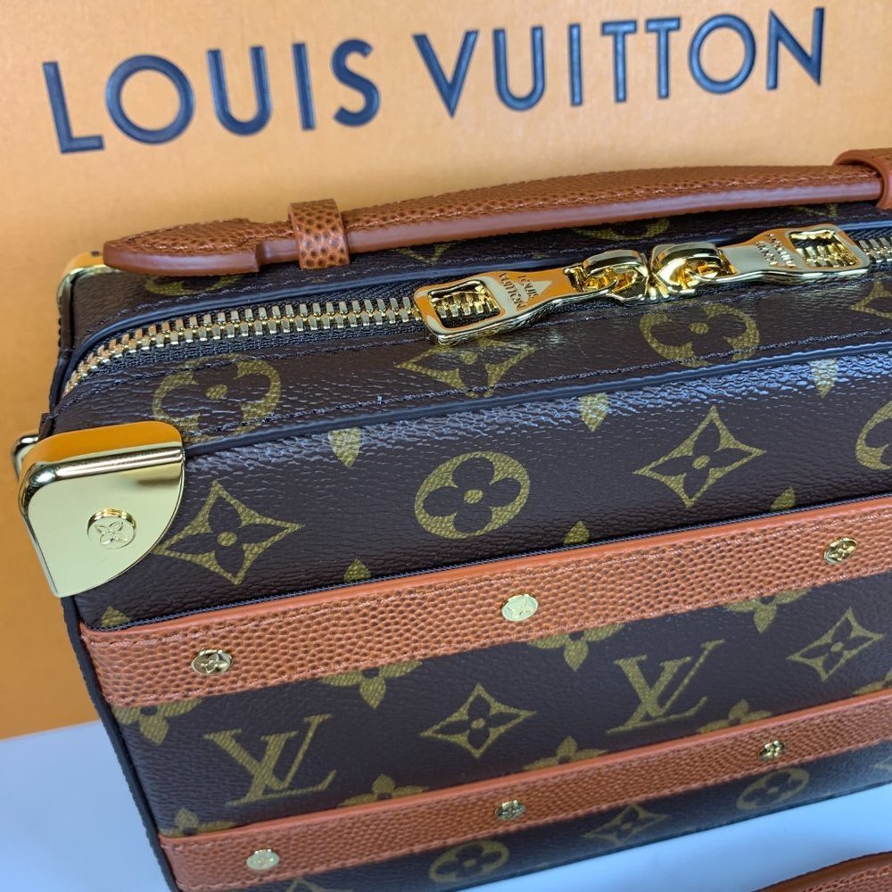 ββ NEW Louis Vuitton X NBA Handle Monogram Trunk crossbody LV Basketball bag - Picture 13 of 16